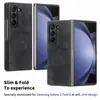 Para Samsung Z Fold 7 Magnético Retro Plegable Z Fold 6/5/4/3 Carcasa Trasera de Teléfono