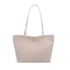 Bolsa de Tote de Cesta de Verduras de Gran Capacidad para Otoño Bolso de Hombro Único Nuevo y Elegante Bolso Sencillo Tejido para Debajo del Brazo