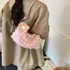 2025 Nueva Tendencia de Moda Bolso de Hombro Plegable Nube de Gran Capacidad con Color Contrastante Versátil Bolso de Mano para Viajes