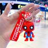 Llavero colgante de muñeco Spider-Man de Marvel Capitán América Iron Man Batman superhéroe Spider-Man