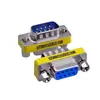Cabezal de Puerto Serie de 9 Pines Interfaz RS232 Adaptador DB9 Puerto Serie Macho a Hembra Hembra a Hembra Macho a Macho Adaptador de 9 Agujeros