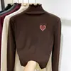 Nova Blusa Térmica de Fleece com Gola Meia-Alta para Meninas Estilo Outono/Inverno para Crianças de Tamanho Médio a Grande Versátil Casual Quente Blusa com Detalhe na Orelha