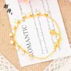 Ansioso Pelo Método Antigo de Ouro de Areia Incrustado com Diamantes, Pulseira Estilosa e da Moda Europeia e Americana com Borla de Estrela Quebrada e Estrela Explosiva para Mulheres Que Não Desbotará por Muito Tempo