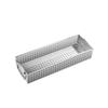 Gabinete de Desinfección de Acero Inoxidable 304 Canasta para Palillos Cuchillo, Tenedor y Cuchara Caja de Almacenamiento para Vajilla Malla de Drenaje Lavavajillas de Cocina Jaula para Palillos