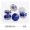 Yiwu Fabricante de Strass Garra de Satélite Atacado Vestido de Noiva Chapéu Acessórios de Cabelo Acessórios Feitos à Mão com Furos Strass Costurados à Mão Strass Brilhantes