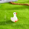 Pato pequeño lindo luminoso transfronterizo Adornos decorativos de resina DIY Accesorios de joyería Colgante