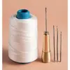 Hilo Grueso de Nylon para Reparación de Zapatos, Hilo de Neumático de Cometa de Alta Resistencia, Hilo para Construcción de Ingeniería, Aguja Punzón para Reparación de Zapatos, Metabo
