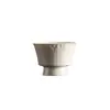 T "Dingyao Flor de Loto Blanca Taza con Tapa Maestra Taza Personal para el Hogar Taza de Cata Taza de Té Cerámica China Té Kung Fu Vintage
