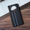 Nova Capa para Celular Huawei Matex7, Simples e Resistente a Quedas, Adequada para Matex6, Capa de Couro Premium de Grau Empresarial com Eixo Central para Homens