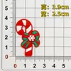 Parche de Muñeco de Nieve Navideño Pequeño de Dibujos Animados de Goma Blanda de PVC Decoración DIY para Zapatillas, Accesorios para Fundas de Teléfono y Accesorios para Zuecos