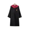Disfraz de cosplay de Harry Potter, túnicas de mago de las cuatro casas de Hogwarts: Gryffindor, Slytherin, Ravenclaw, Hufflepuff
