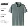 Camisa Polo Promocional para Hombre de Negocios, Enfriamiento Rápido, Secado Rápido, Protección Solar, Uniforme de Equipo Personalizado, Manga Corta, Cuello de Solapa, Sin Costuras, Adhesiva