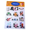 Pegatinas Personalizadas Creativas de PVC de Dibujos Animados Troqueladas, Pegatinas de Papel Recubierto, Pegatinas de Etiqueta de Impresión Adhesiva, Hechas a Medida