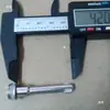 Eje inferior universal para bol de picadora de carne, poste de fijación, bol de vidrio, bol de acero inoxidable y todos los tornillos necesarios para la base de la taza central