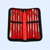 Cuchillo de cera dental juego de diez piezas herramienta de cuchillo de cera para mecánico cuchillo de tallado dental juego de cuchillos de cera se puede vender por pieza individual