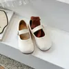 Sapatos de couro para meninas, sapatos de princesa para combinar com vestidos, sapatos de performance infantil, sapatos pretos para meninas, estilo primavera e outono para apresentações de meninas pequenas e uso escolar