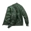 Chaqueta Transfronteriza Marca de Moda Chaqueta Aviador MA1 para Hombre Traje de Béisbol de la Fuerza Aérea Marca de Moda Talla Grande Chaqueta de Trabajo para Hombre