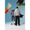 Chaqueta con capucha para exteriores Shibuya Element Blanco Invierno Pluma de Pato Impermeable Acolchada Abrigo de Plumas para Hombres y Mujeres Y6282