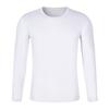 Camiseta de Manga Longa de Secagem Rápida com Logo Estampado Camisa para Atividade de Corrida Publicitária Roupa Promocional para Trabalhadores Grupo de Roupas Personalizada Atacado