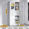 Archivero de Oficina de Acero, Gabinete de Datos Financieros de Hierro, Gabinete de Almacenamiento con Cajones y Cerradura, Gabinete de Almacenamiento Multicapa para Balcón en Casa