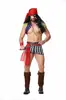 Ropa Interior Especial Antifugas para Hombres Sexy Conjunto de Lencería Disfraz de Juego de Rol Cosplay Pirata Bombero Payaso
