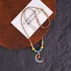 Collar de Cerámica Jingdezhen para Mujer Lujo Ligero Nicho Otoño e Invierno Collar para Suéter Venta Directa de Fábrica de Joyería Transfronteriza