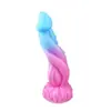 Silicone de Cor Mista com Formato Especial para Mulheres, Brinquedo Sexual Erótico Super Macio para a Parte Traseira Feminina