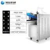 Prensa de Macarrão Automática Comercial Xuzhou Máquina Multifuncional de Amassar Rápido Massa para Massa de Pastel Massa para Pão no Vapor Prensa e Laminadora de Macarrão