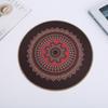 Manteles Transfronterizos Redondos de Goma de 38 cm para Mesa de Comedor Vajilla con Borde Fabricante Mayorista Antideslizantes Resistentes al Calor Manteles para Uso Doméstico