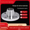 Fornecimento de fábrica 304 aço inoxidável butt welding flange WN com diâmetro do pescoço flange forging flat welding flange butt welding flange