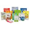 Bolsa de Embalaje de Alimentos Logo Personalizado Sello de Ocho Lados Auto-Sostenible con Cierre Ziplock Bolsa de Aluminio al Vacío Bolsa de Papel Kraft para Té Personalización