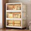 Caja de Almacenamiento Plegable Hogar Ropa Almacenamiento Gabinete Organizador Caja Multicapa Juguete Snack Caja de Almacenamiento Venta al por Mayor de Fábrica