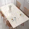 Mantel Minimalista, Sin Lavado, A Prueba de Aceite, Impermeable PVC Mantel para Mesa de Comedor, Protector para Mesa de Café, Estilo Ins, Lujo Ligero, Sensación de Alta Gama