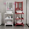 Suporte de Pia de Chão para Uso Doméstico, Suporte de Armazenamento Estilo Tradicional, Suporte de Pia de Aço Inoxidável para Banheiro, Estilo Rural Moderno