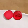 Patches de Joias Acrílicas de Resina Coloridos Tingidos Redondos Facetados Acessórios para Brincos Chaveiro DIY