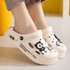 Zapatos de Agujeros EVA para Mujer Verano Suela Gruesa Antideslizantes Sandalias de Punta Cerrada Zapatos de Playa para Exteriores Aumentan la Altura Suela Suave Estilo de Moda