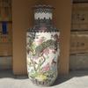 Artesanías de Cerámica Adornos para el Hogar Venta al por Mayor Jarrón de Piso Decoraciones para Sala de Estar en el Hogar Peonía Rica