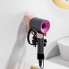 Suporte para Secador de Cabelo com Ventosa Porta-Objetos sem Furos Suporte para Secador Suporte para Secador de Cabelo Preguiçoso para Banheiro