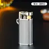 Nuevo Llegada 5501 Encendedor de Metal Retro con Rueda de Molienda Personalizado Creativo Inflable a Prueba de Viento Encendedor de Gas Dropshipping