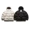 Roupas Vintage 25 Inverno Novo Jaqueta Puffer Reversível 90% Penugem de Pato Branco Estilo Japonês Três-Prova Quente com Capuz