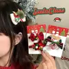Pasador Decorativo Lindo Navideño Accesorios para el Cabello Femenino Versátil Pinza para Flequillo de Lazo Pinza Lateral Diadema Creativa para Niños