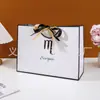 Bolsa Cruzada Casual de los Doce Constelaciones Bolsa de Regalo, Papel de Regalo de Papelería Joyería Souvenir Estilo Ins de Alta Gama para Vacaciones
