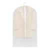 Capa de poeira espessa pendurada bolso grande transparente vestido capa casaco saco de poeira guarda-roupa capa de poeira para pendurar roupas