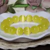 Atacado Dez Yuan Barraca de Rua Ponto Turístico Fornecimento Dropshipping Pulseira de Cristal Olho de Gato Branco Feminina Luxo Leve Nicho Exquisito