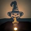 Suporte de Sombra Engraçado Halloween Suporte de Vela Interessante Decoração de Mesa Estilo Europeu e Americano Ornamento de Metal