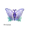 Globo de Película de Aluminio con Forma de Mariposa Nuevo Transfronterizo Decoración para Fiesta Temática de Banquete de Bodas Globo para Fiesta de Primer Cumpleaños de Bebé