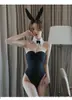 Traje de Chica Conejita Sexy para Dama, Traje de Actuación Lindo y Juguetón, Sexy, No Necesita Quitarse, Tentación, Mono Caliente