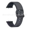Para Samsung Fit3 Correa de Silicona Hebilla de Color Metal Oficial Pulsera Inteligente Galaxy FIT3 Correa de Liberación Rápida