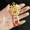 Accesorios DIY Hechos a Mano Estilo Chino Abanico de Boda de Novia Abanico Redondo Estilo Antiguo Colgante Decorativo Borla Materiales Taza de Té
