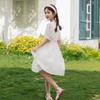 Vestido de Niña Estilo Verano 2026 Nuevo Vestido Estilo Coreano para Niños Mayores Vestido de Verano Estilo Pastoral Vestido de Princesa Floral para Niños
